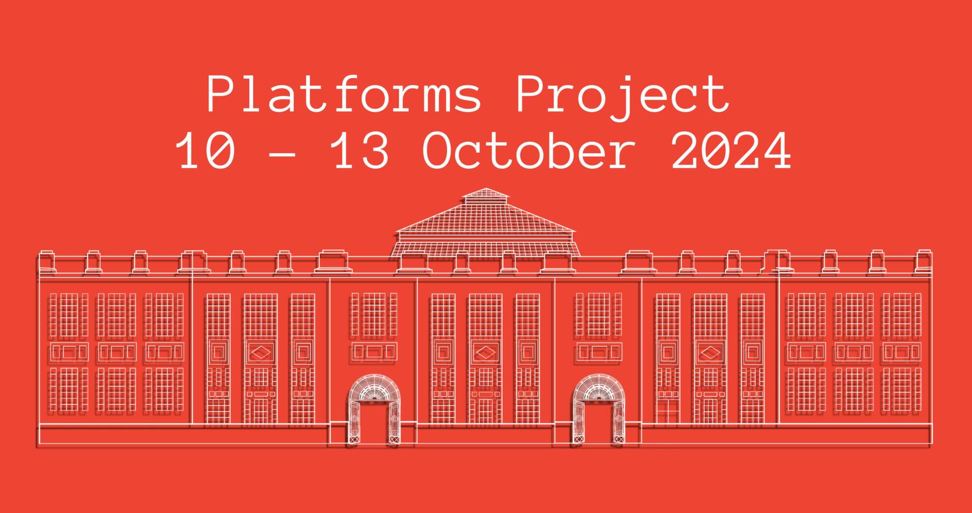 platforms project 2024, 10 to 13 October 2024 at Kapnergostasio, Athens, Greece. For more information visit the Visit page at the menu